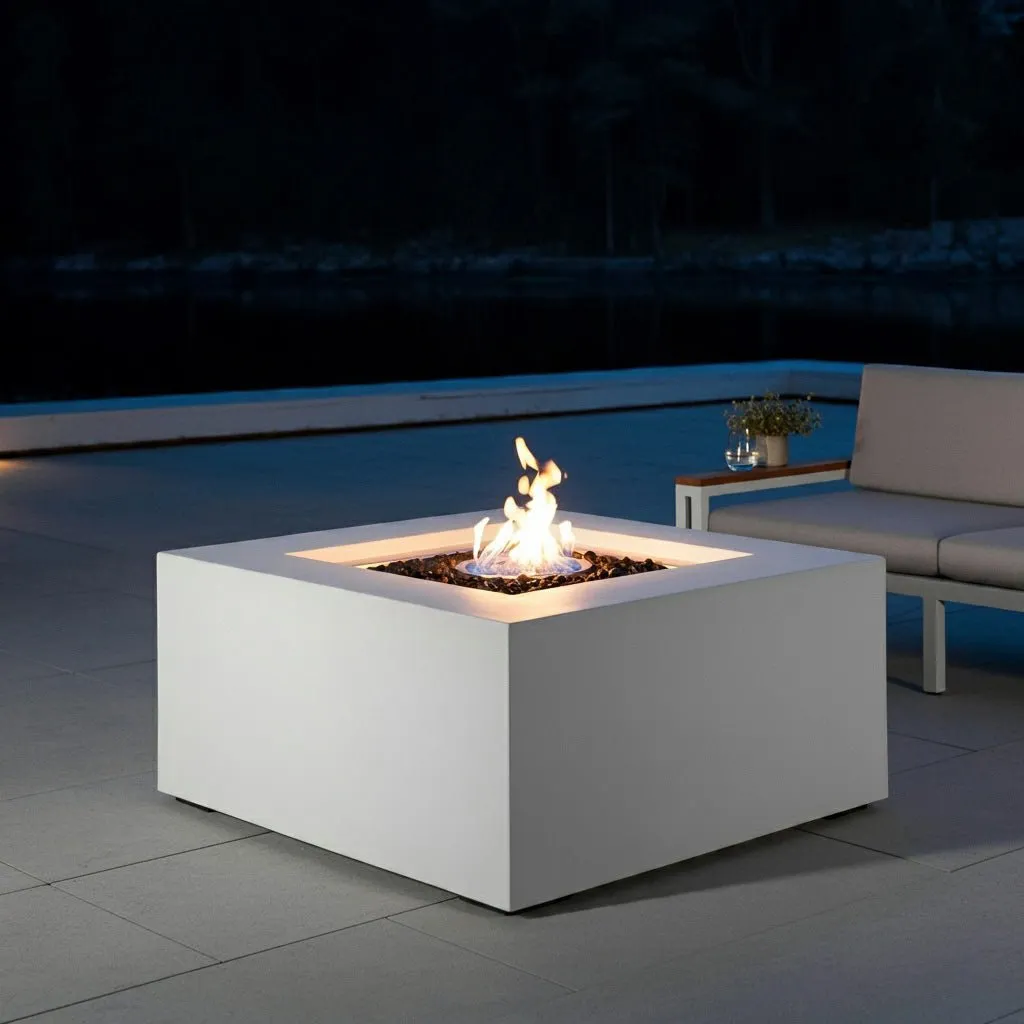Quad Fire Table - Aluminum