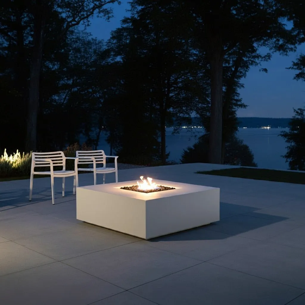 Quad Fire Table - Aluminum