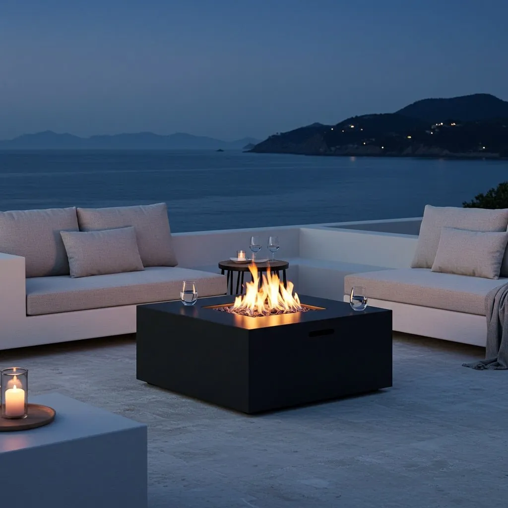 Quad Fire Table - Aluminum