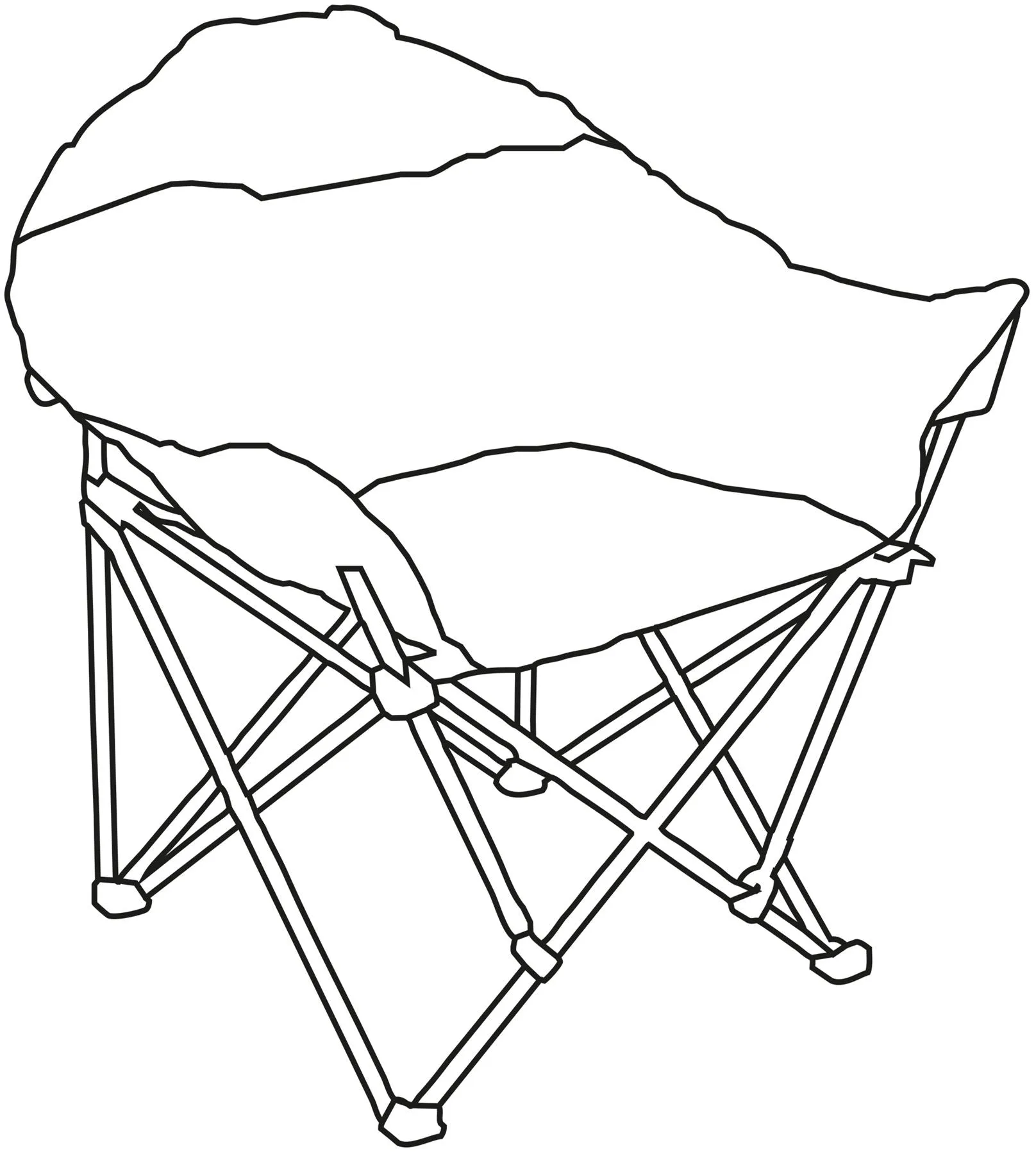 Quest Autograph Cleveland Camping Chair (Black Edition)