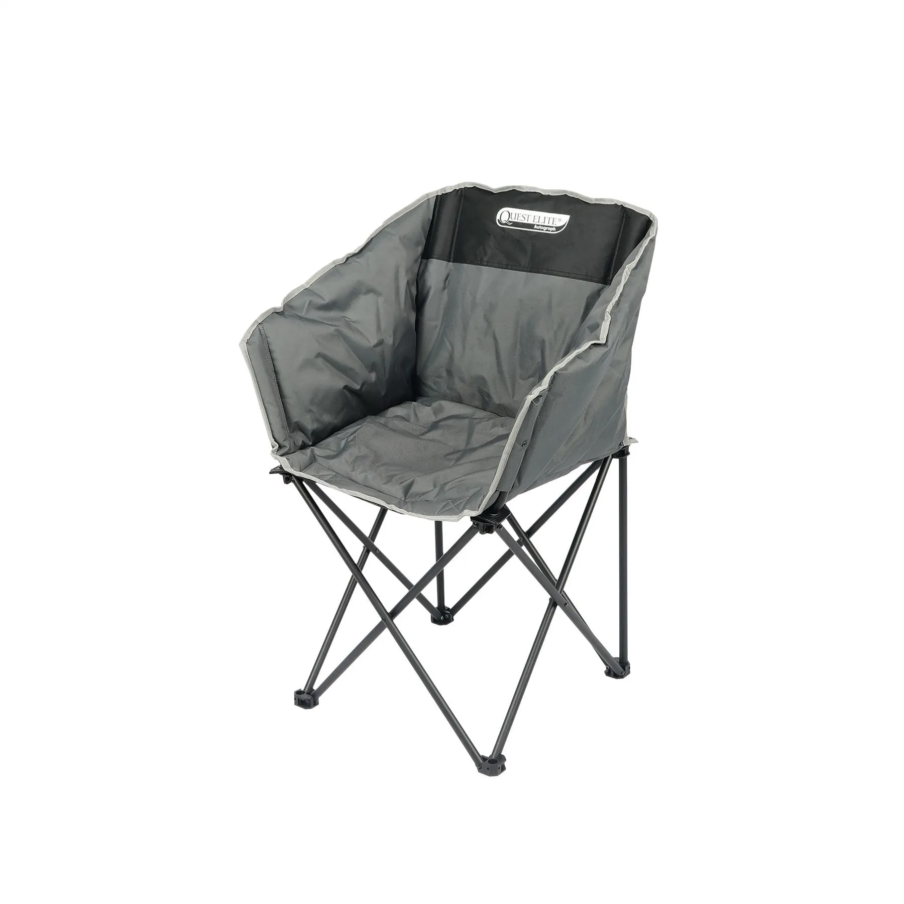Quest Autograph Kent Camping Tub Chair (Black Edition)