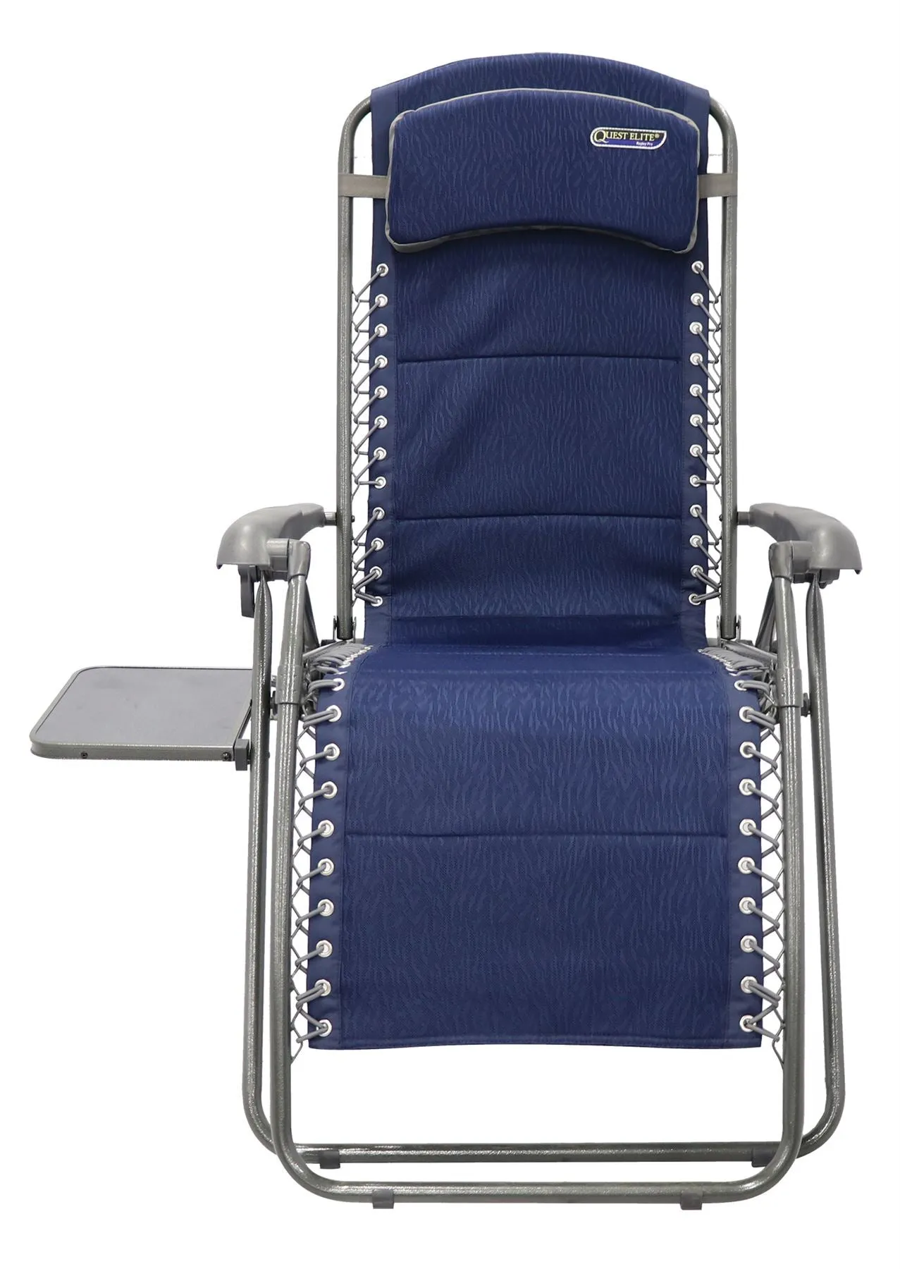 Quest Ragley Pro Relax Camping Caravan Chair with Side Table