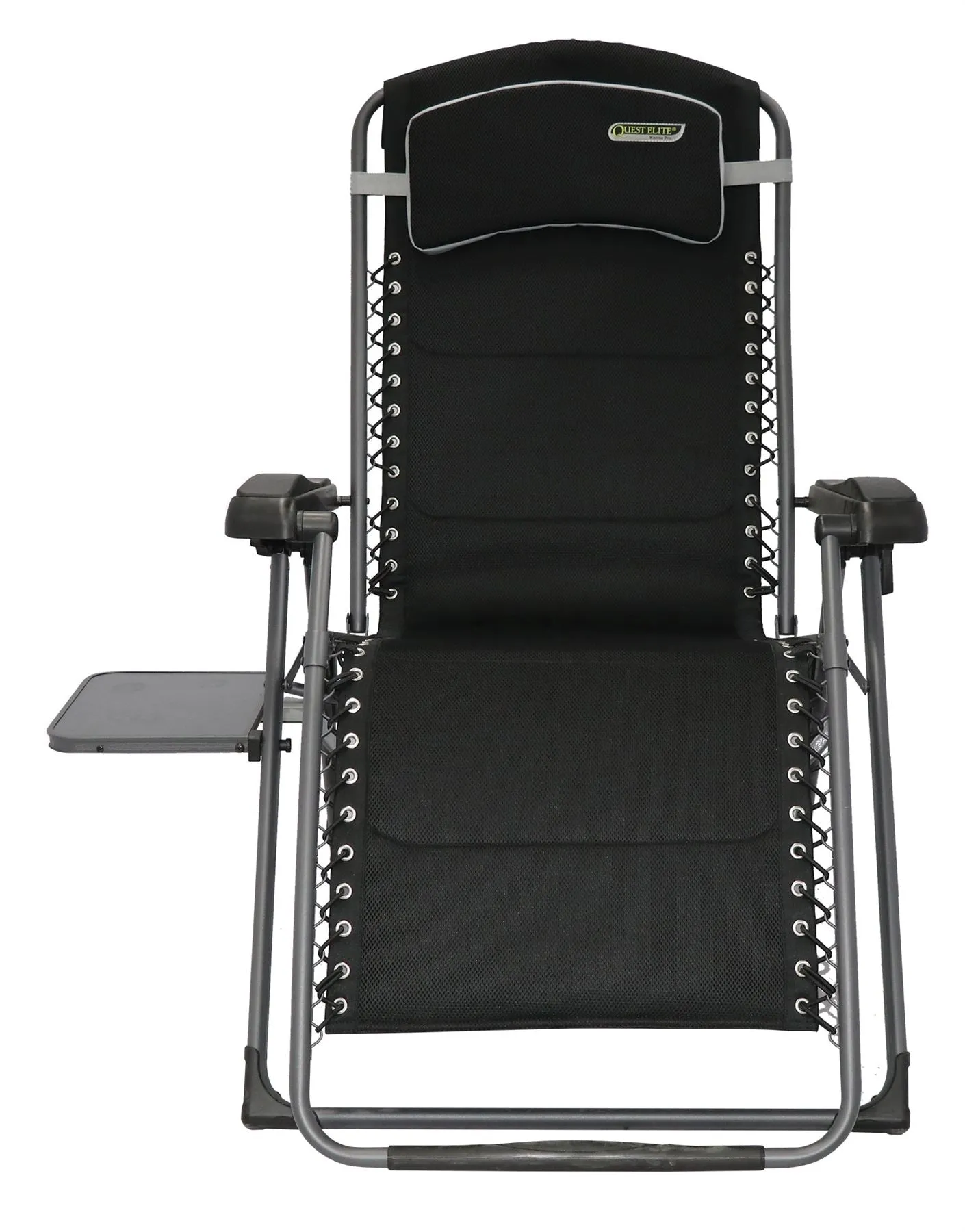 Quest Vienna Pro Relax XL Camping Caravan Chair with Side Table