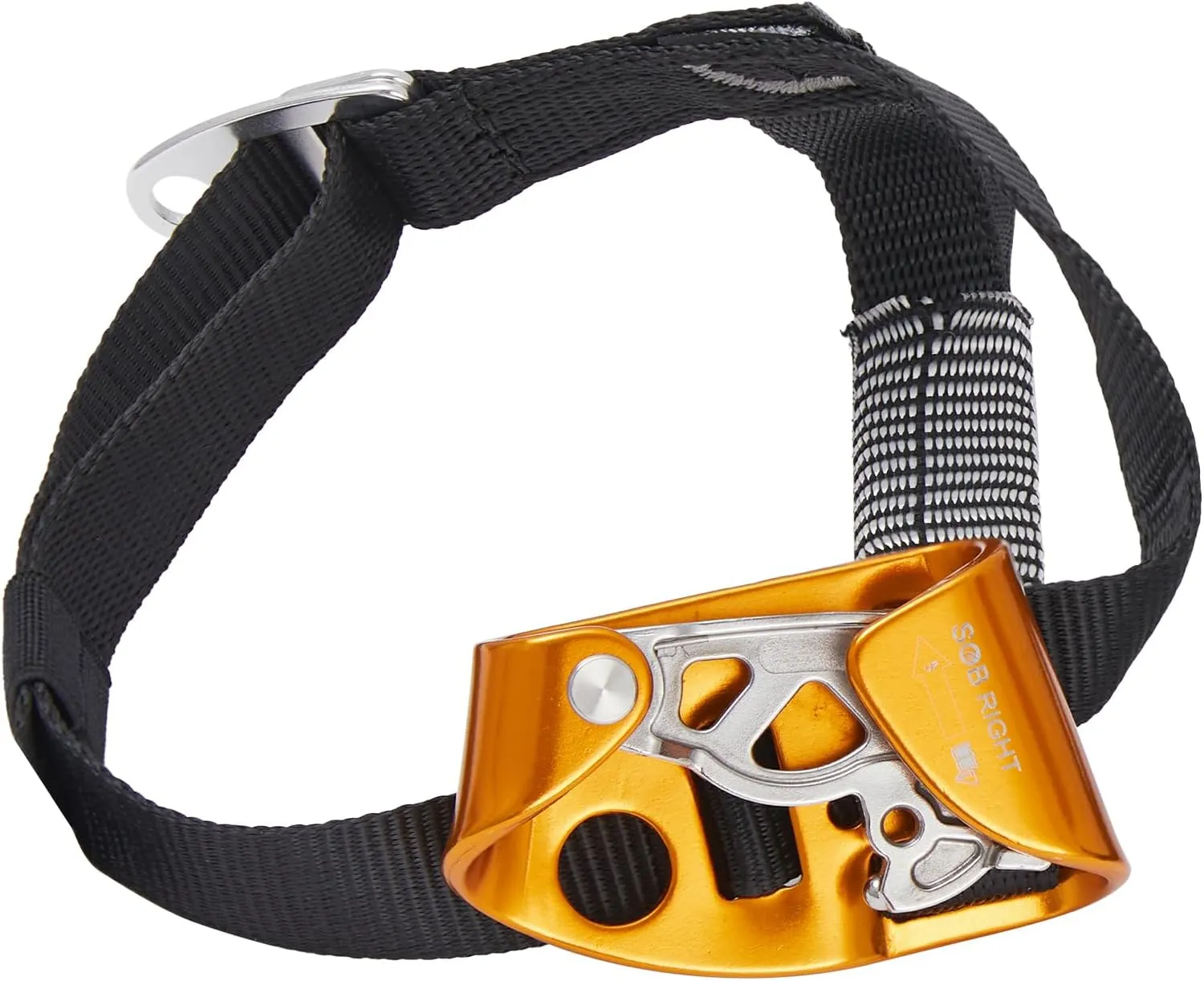 Quick Step Foot Ascender,Outdoor Rock Climbing Tree Arborist, Mountaineering Equipment Climbing Rappelling Device for 8-13mm Rope