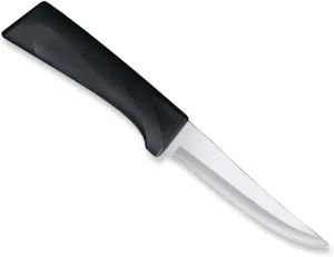Rada Cutlery Anthem Series Super Parer Knife, Made in USA, Black Handle