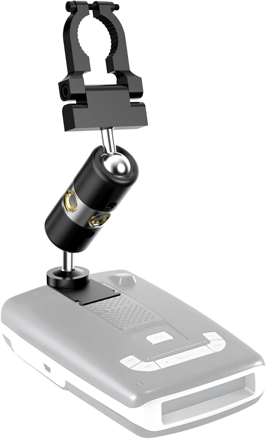 Radar Detector Mount, Rearview Mirror Rod Aluminum Radar Bracket (for Escort Max / Max2/ MAX360 Radar Detector)
