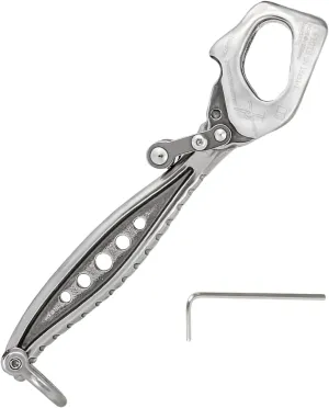 Rappel Gear Downhill Equipment Rescuing Device Climbing Descender for Rock Climbing Rappelling Climbing Downhill