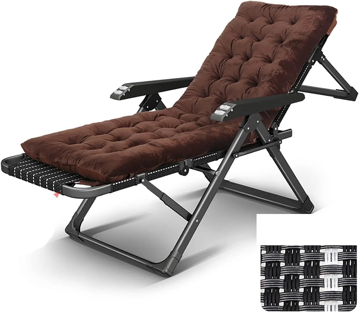 Recliner Chair Outdoor Sun Lawn Chair Lounge Chair Patio Folding Camping Chair Reclining Patio Chairs with Age omic Ideal Outdoor Recliners Be STYL