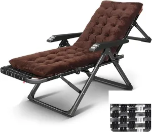 Recliner Chair Outdoor Sun Lawn Chair Lounge Chair Patio Folding Camping Chair Reclining Patio Chairs with Age omic Ideal Outdoor Recliners Be STYL