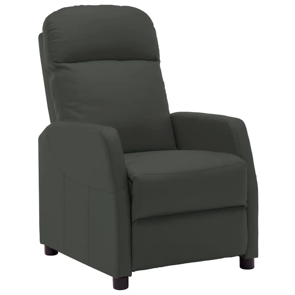 Reclining Chair Leisure Recliner for Home Theater Cinema Faux Leather