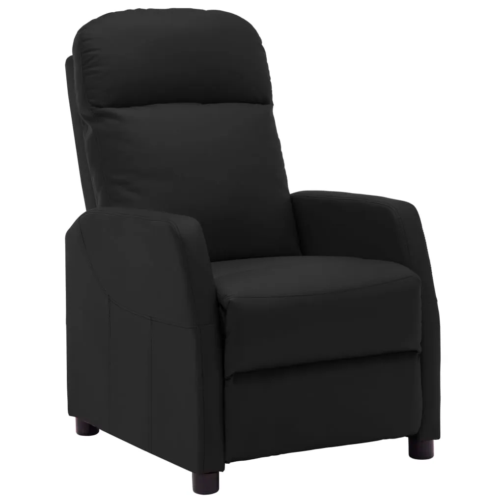 Reclining Chair Leisure Recliner for Home Theater Cinema Faux Leather