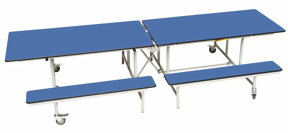 Rectangular Mobile Folding Bench Unit- Age Range 11 