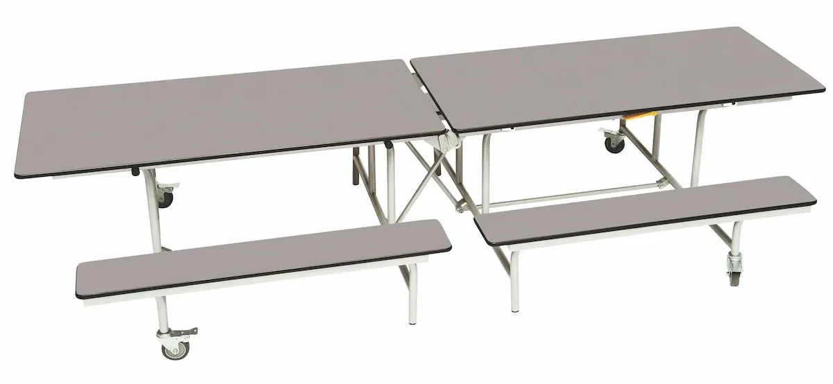Rectangular Mobile Folding Bench Unit- Age Range 11 