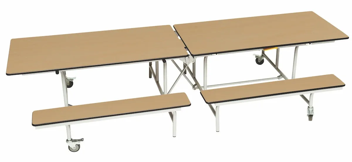 Rectangular Mobile Folding Bench Unit- Age Range 11 