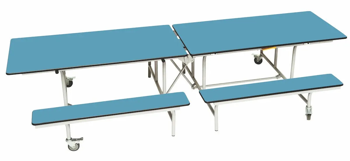 Rectangular Mobile Folding Bench Unit- Age Range 11 