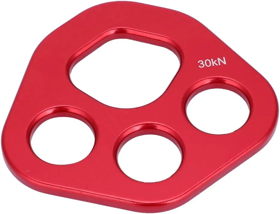 Rigging Plate Rock Climbing Multi Anchor Connector Gear for Outdoor Activities