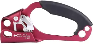 Right Hand Riser Mountaineering Climbing Right Hand Ascender, Rope Riser, High Strength Outdoor for 8-13mm Rope Climbing(red)