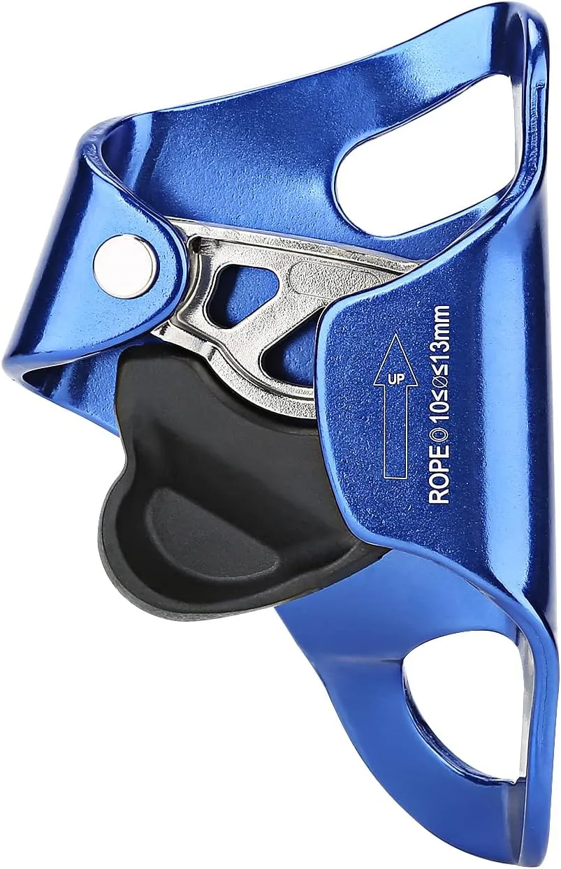 Rock Climbing Chest Ascender Climbing Mountaineering Tree Arborist Climbing Rappelling Equip for 10-13mm Rope