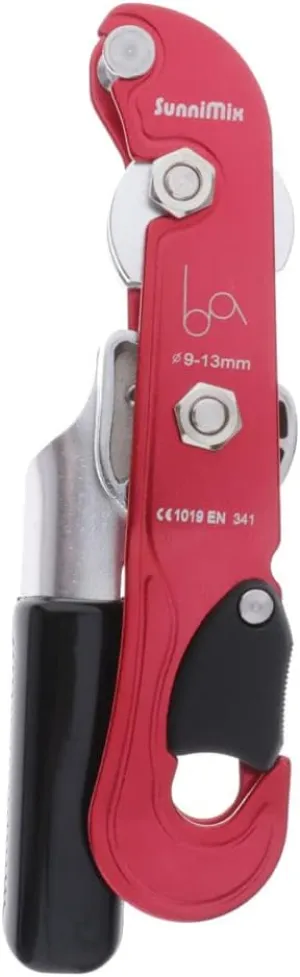Rock Climbing Self Braking Stop Descender Belaying Rappelling 3mm Rope
