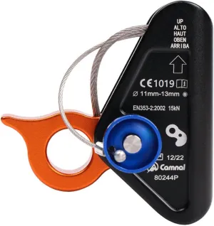 Rope Grab Fall Protection Flip Line Adjuster for Rock Climbing Downhill Gear