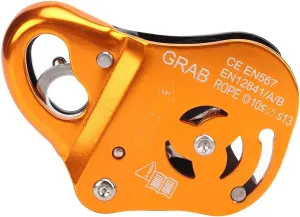 Rope Grab,Self Locking Fall Belay Device for Rock Climbing, Tree Arborist,