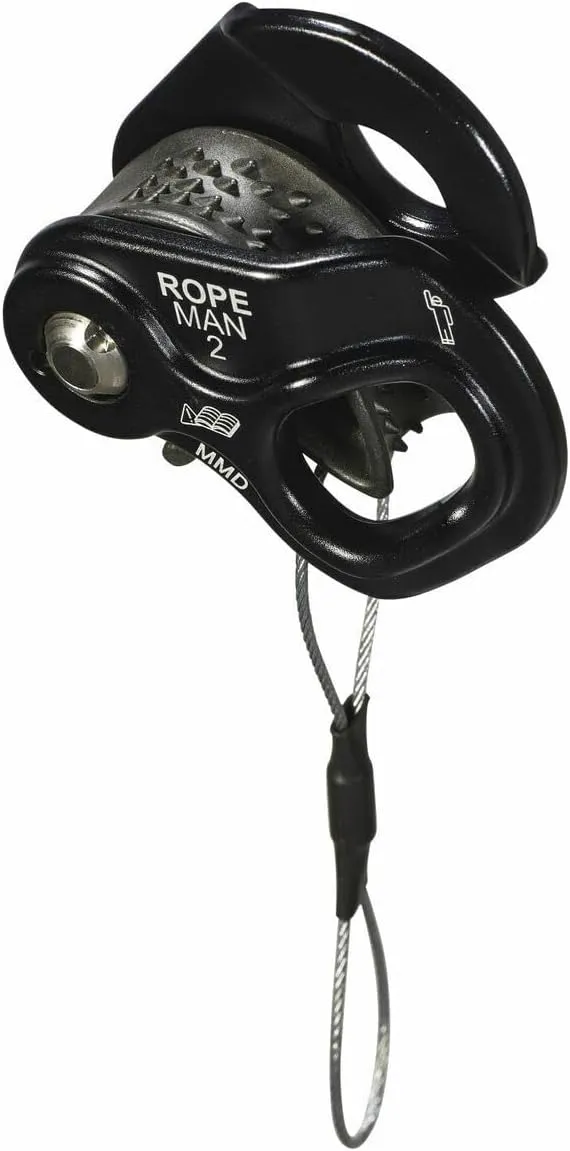 Ropeman 2 Ascender - Lightweight Rope Clamp for Climbing, Hunting, Tree Climbing, & Rigging
