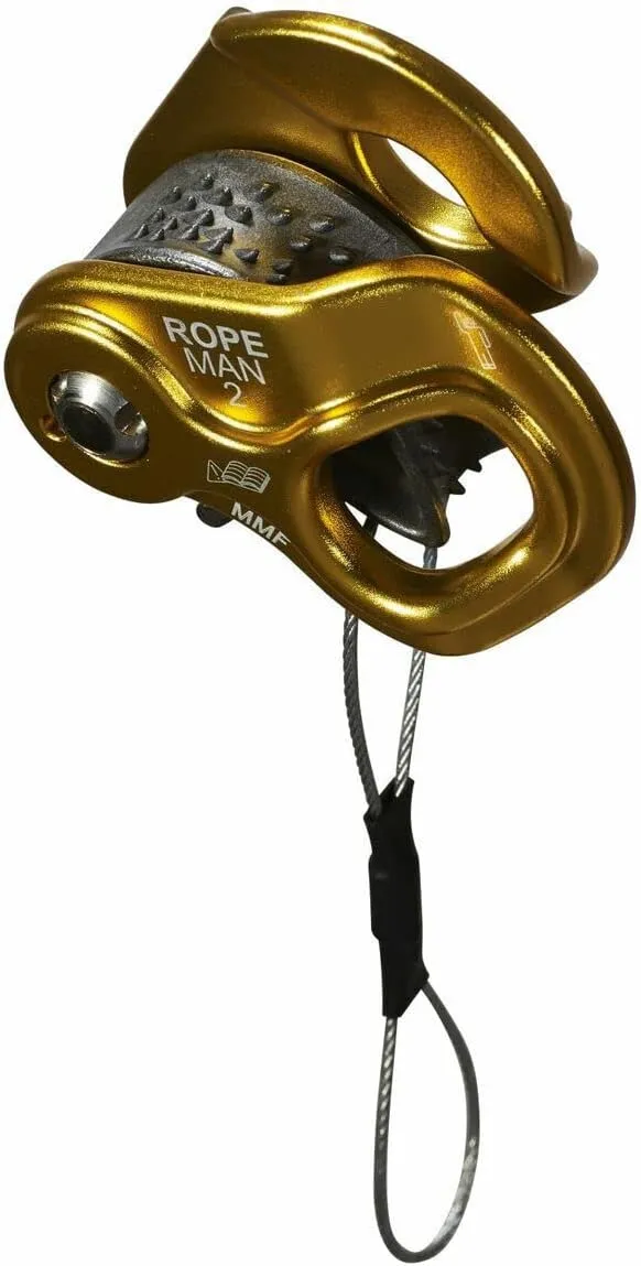 Ropeman 2 Ascender - Lightweight Rope Clamp for Climbing, Hunting, Tree Climbing, & Rigging