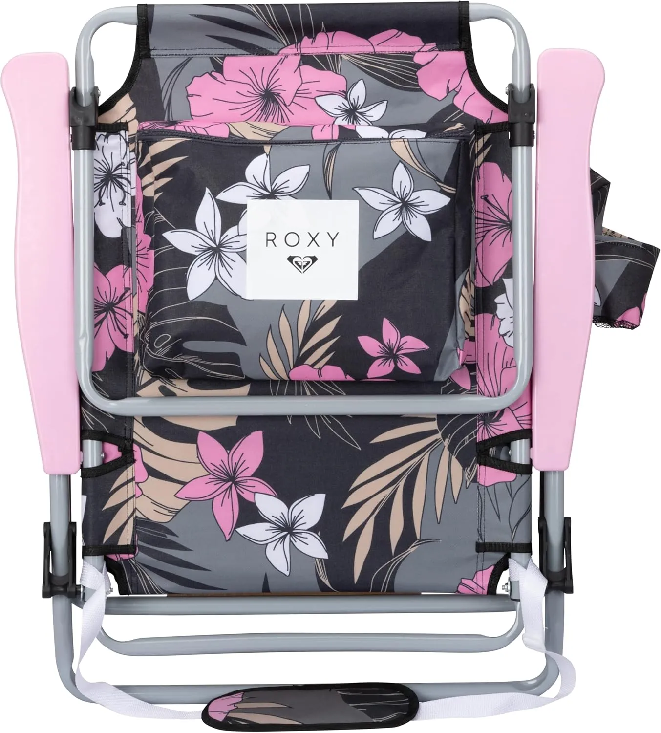 Roxy 2-Pack Beach Chair Bundle – Lightweight Folding Chairs with Adjustable Recline, Cup Holders, and Carry Bags – Portable and Durable Chairs for Beach, Camping, or Outdoor Events