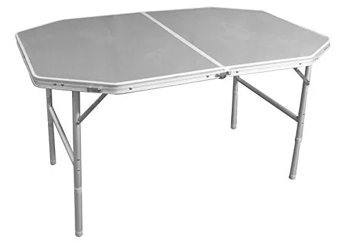 Royal Hayeswater Large Folding Camping And Picnic Table - Silver