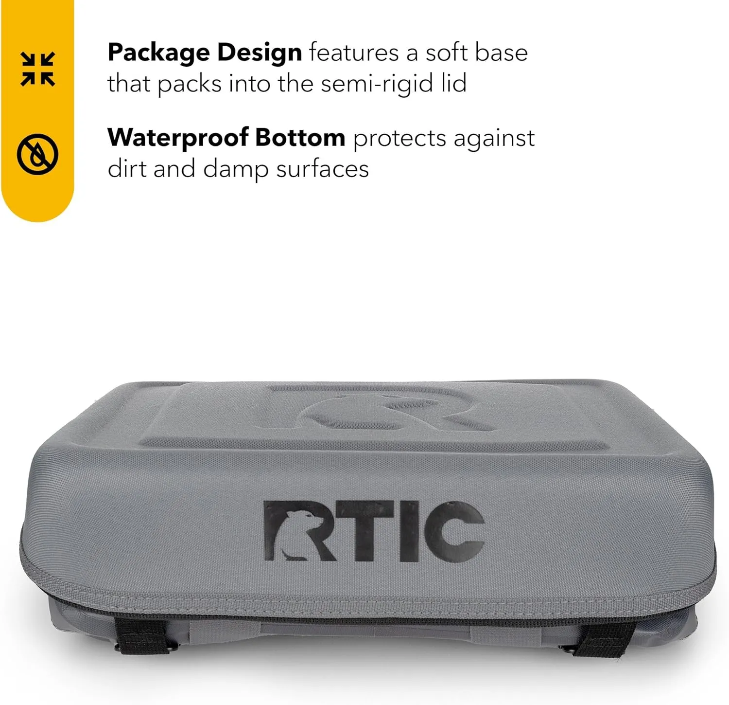 RTIC 28 Can Everyday Cooler, Soft Sided Portable Insulated Cooling for Lunch, Beach, Drink, Beverage, Travel, Camping, Picnic, for Men and Women