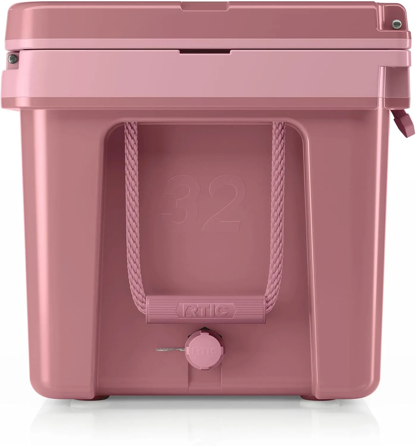 RTIC Ultra-Light 32 Quart Hard Cooler Insulated Portable Ice Chest Box for Drink, Beverage, Beach, Camping, Picnic, Fishing, Boat, Barbecue, 30% Lighter Than Rotomolded Coolers