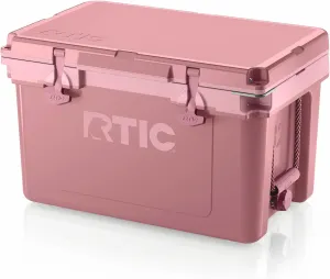 RTIC Ultra-Light 32 Quart Hard Cooler Insulated Portable Ice Chest Box for Drink, Beverage, Beach, Camping, Picnic, Fishing, Boat, Barbecue, 30% Lighter Than Rotomolded Coolers