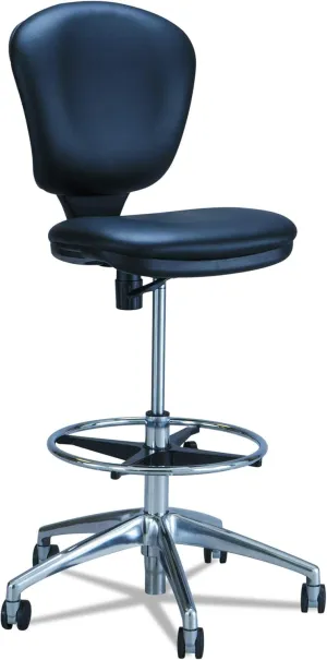 Safco Products Metro Extended Height Chair 3442BV, Ergonomic, Pneumatic Height Adjustable, Heavily Padded