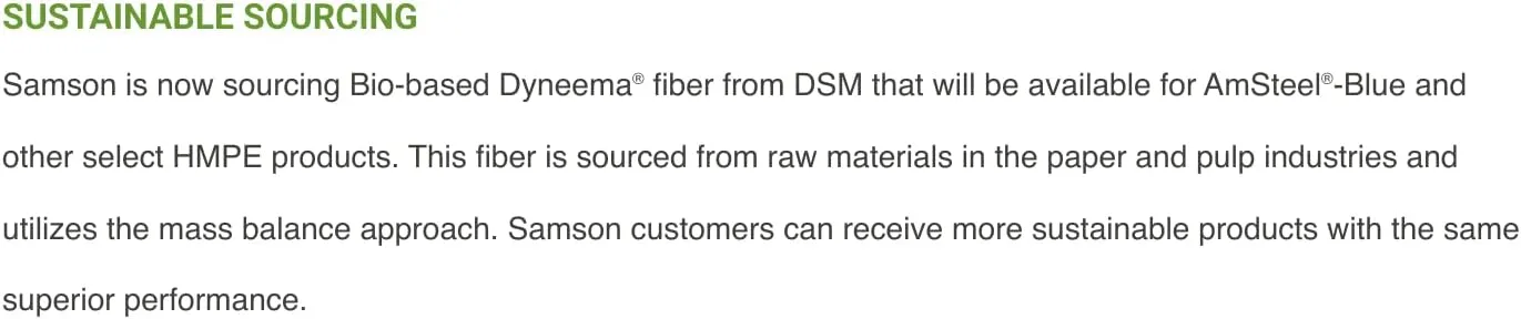 Samson Premium Amsteel Blue Rope 3/16" in Multiple Colors and Lengths Strong HMPE Dyneema Fiber 4,900lb. tensile Strength. Torque Free, Low Stretch, 12 Strand (3/16" x 75', Black)
