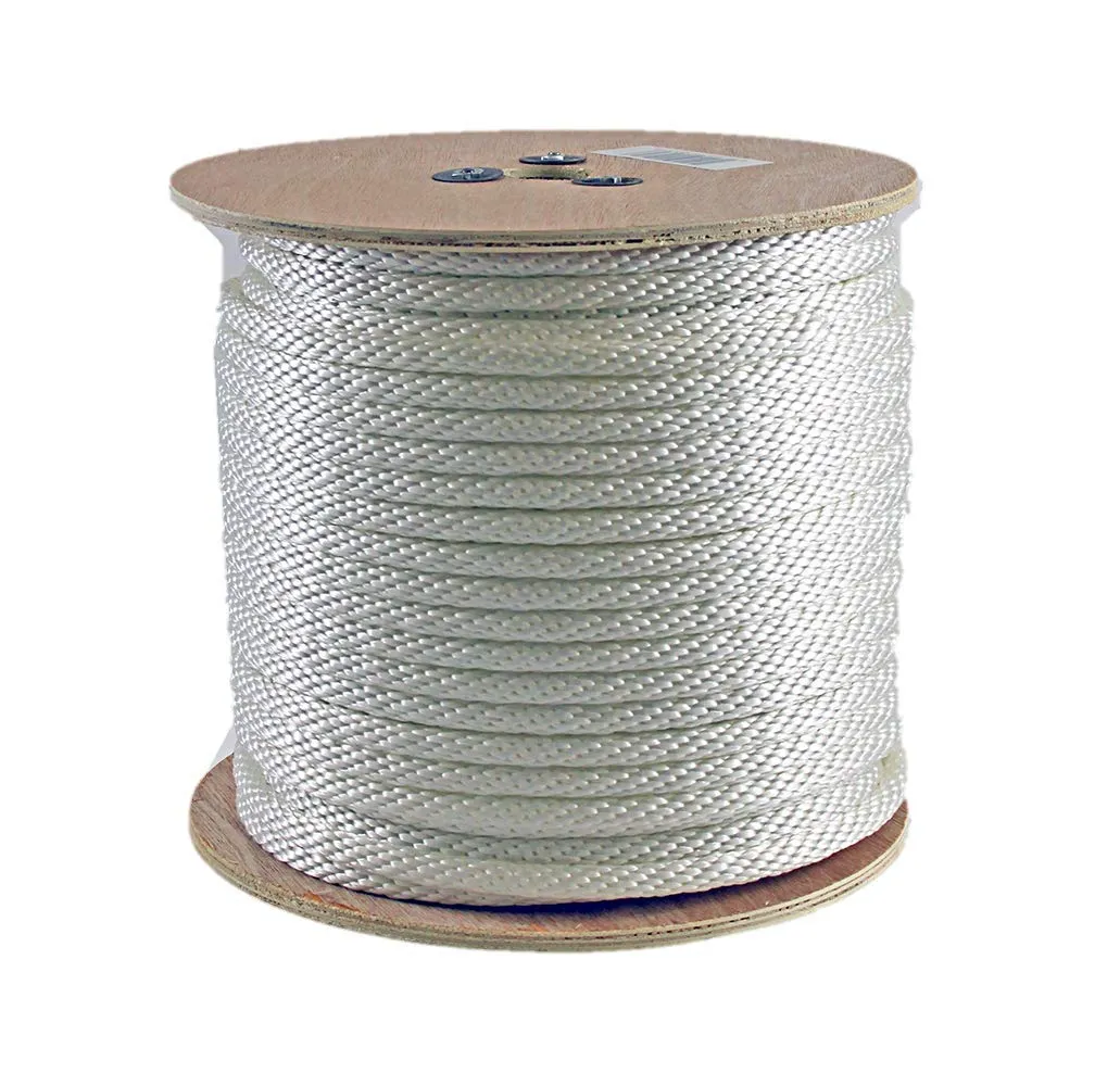 SBN-12300 Solid Braided Nylon Rope 1/2 inch x 300 feet