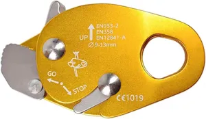 Secure Climbing Rope Grab Auto Regulable Lifelines Fall Arrest Device for Various Rope Diameters