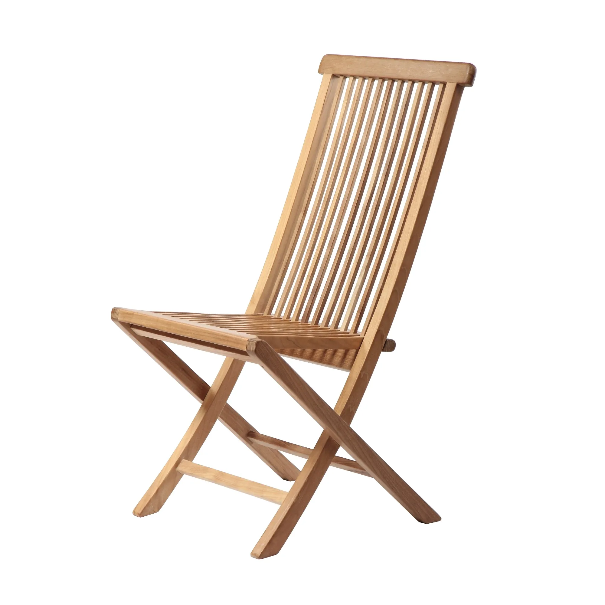 SET568-533 - Asia teak folding table - Rectangular 35" with 2 Klip Klap folding chairs