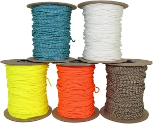 SGT KNOTS All Purpose Spectra Cord - Speargun Line for Gear Bundles, Boot Laces, Camping & More (1.8mm x 100ft Coil, Neonyellow)