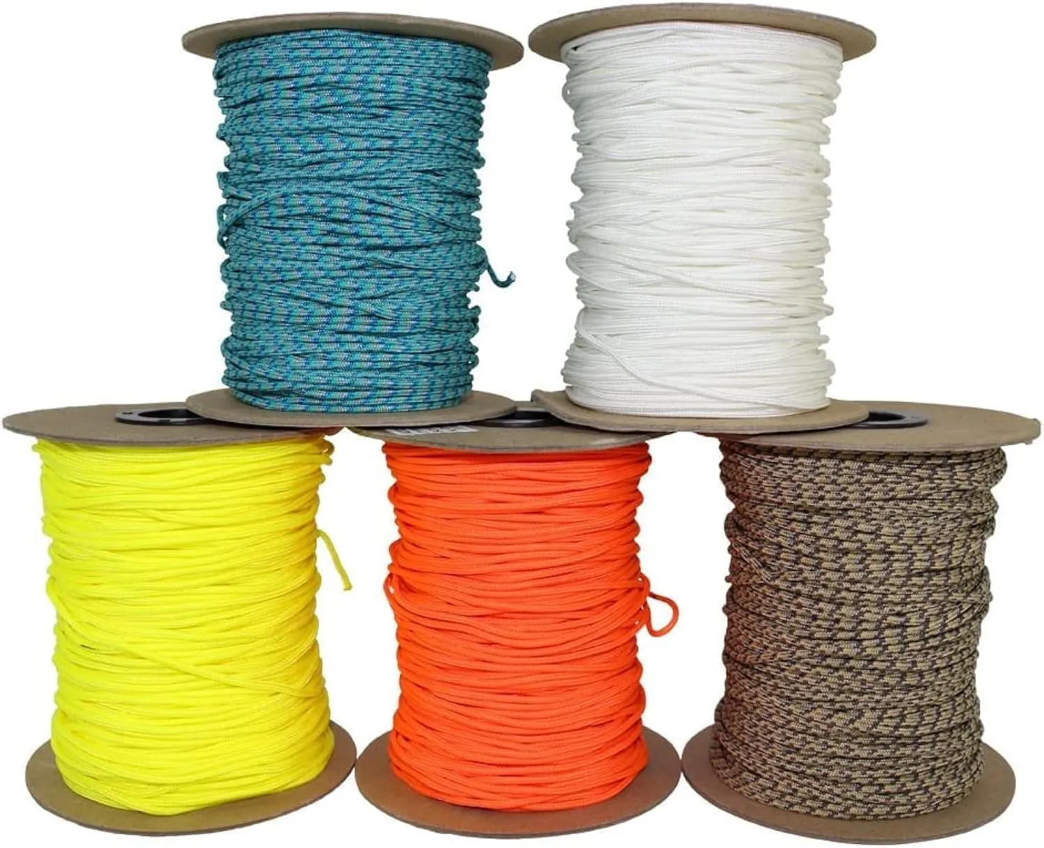 SGT KNOTS All Purpose Spectra Cord - Speargun Line for Gear Bundles, Boot Laces, Camping & More (1.8mm x 100ft Coil, Neonyellow)