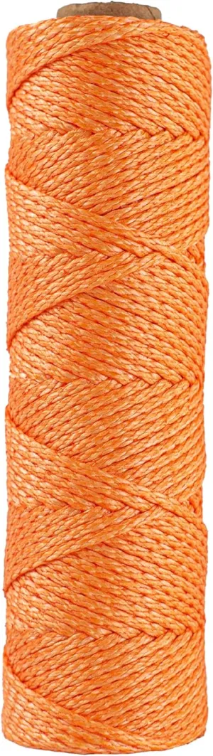 SGT KNOTS HMPE Arborist Rope - Polyethylene Throw Line - 1.75mm, 180ft, Orange, Indoor/Outdoor