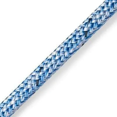 SGT KNOTS Marlow Blue Ocean Double Braid Utility Cord - General Purpose Rope for Sailing, Tactical, Hunting, Camping, Hiking, Marine - 10mm x 100ft - Blue