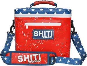 SHITI Coolers Cooler for Camping, Travel, Beach, Soft Lunch Box for Food, Drinks & Ice, Portable, Waterproof 24 Hr Insulated Bag with Shoulder Straps, Customizable