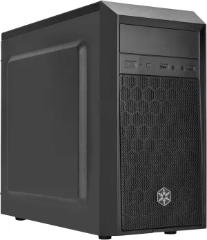 SilverStone Technology Precision Series Micro-ATX & Mini-Itx Compatible Computer Case PS16B