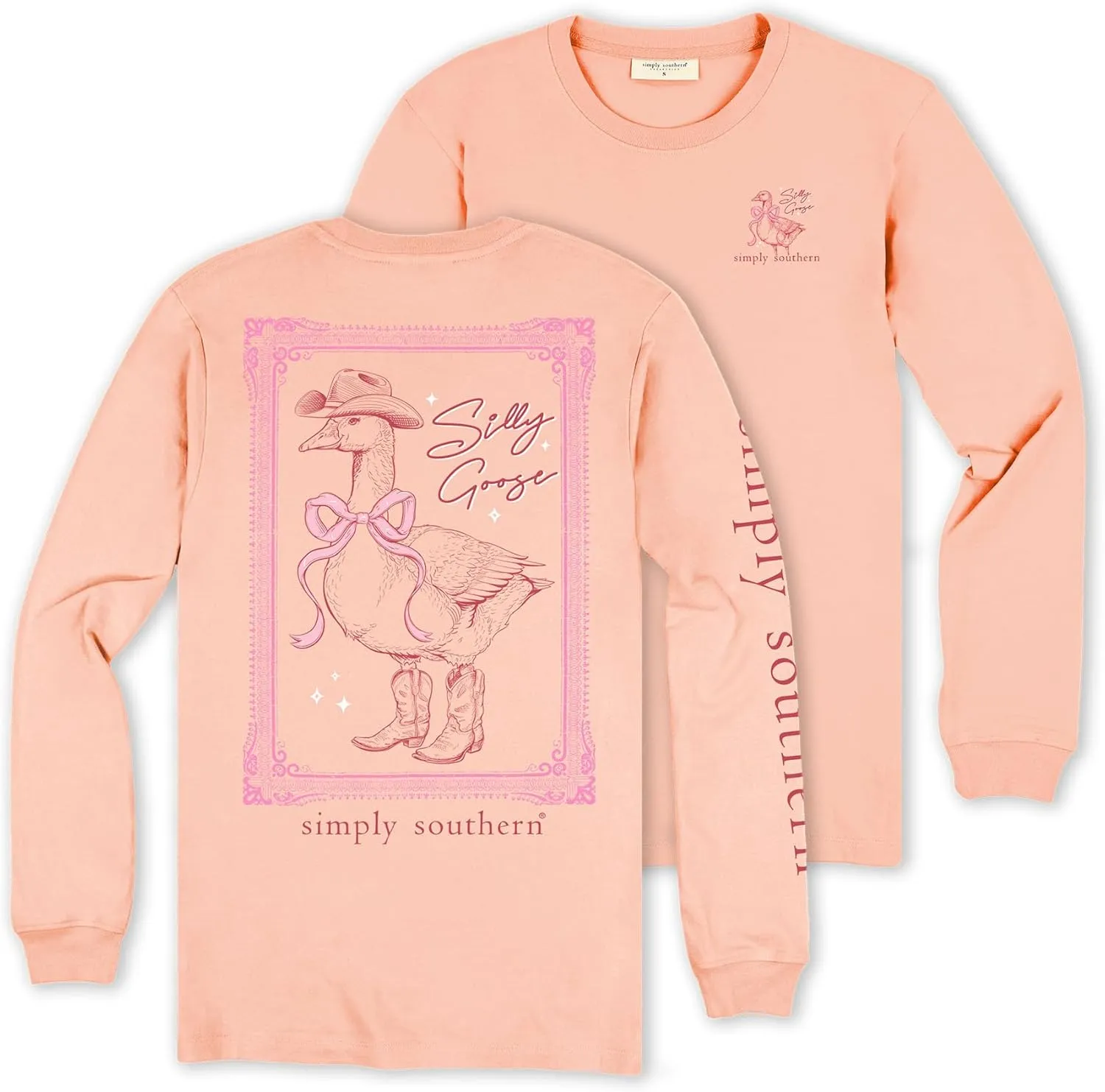 Simply Southern Silly Goose - Country - Adult Long Sleeve