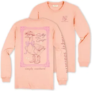 Simply Southern Silly Goose - Country - Adult Long Sleeve