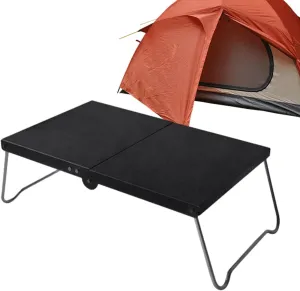 Small Camping Table - Small Camping Folding Table, Multi Functional Outdoor Table | Aluminum Alloy Camping Accessories with Carry Bag, Collapsibles Tables Camping Accessories for Small Spaces