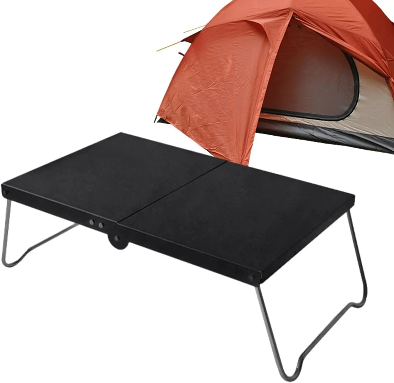 Small Camping Table - Small Camping Folding Table, Multi Functional Outdoor Table | Aluminum Alloy Camping Accessories with Carry Bag, Collapsibles Tables Camping Accessories for Small Spaces