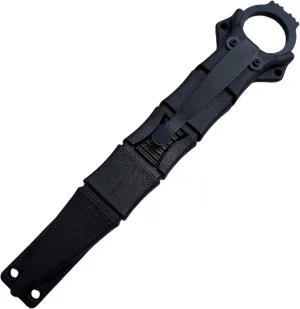 Small EDC Fixed Blade Knife with Kydex Sheath and Pocket Clip, 440C Steel Blade Camping Knife Outdoor Fishing Hunting Survival Knives Hiking Tools Collection Gifts for Men - Black