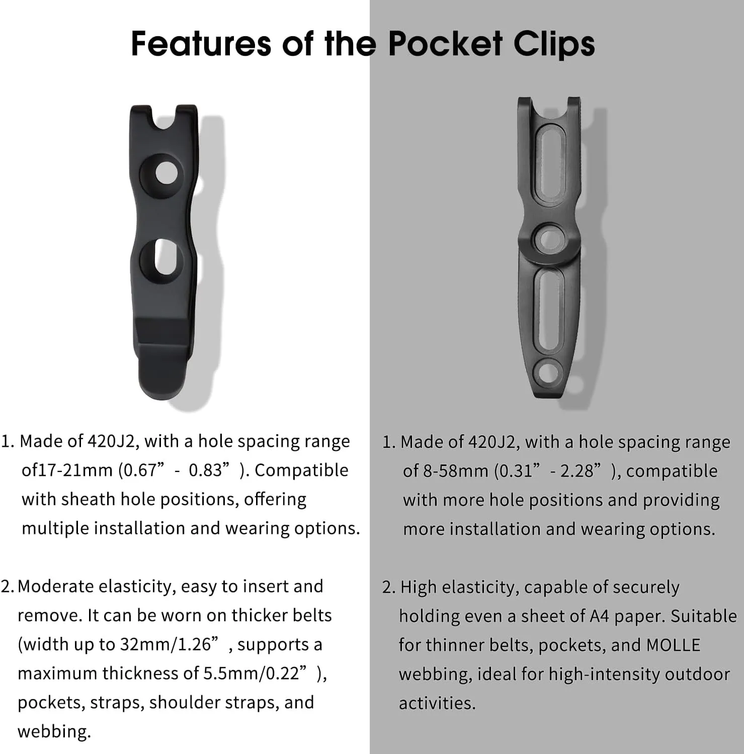 Small Fixed Blade Knife Full Tang Neck Camping Knife, EDC with D2 Steel Blade and G10 Handle for Fishing and Skinning Eggplant