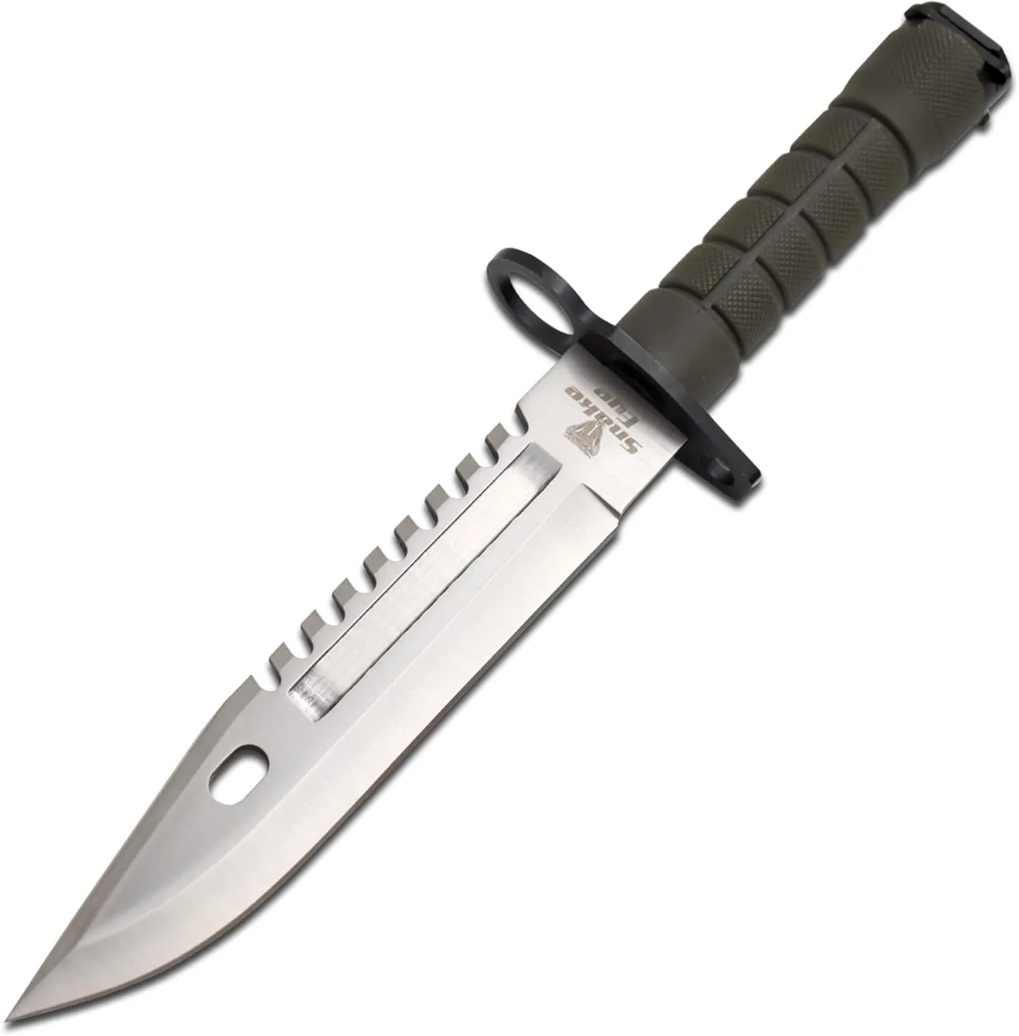 Snake Eye Tactical Fixed Blade Survival Knife, 13-Inch Overall